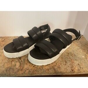 UGG Zayne Ladies Puffy Sling Back Sandals Size 10